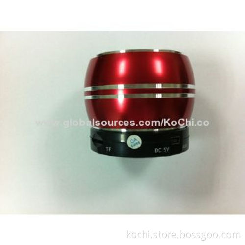 Small Bluetooth Speaker with Crystal Music Box/LED Clock/Desk/Table Light Functions, Acrylic CaseNew